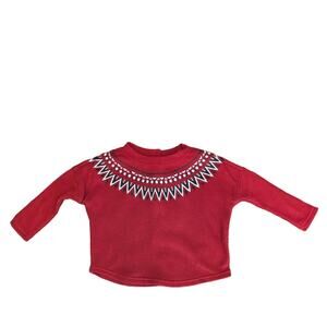 Ralph Lauren NWT Red Black White Waffle Knit Boys Shirt 6M